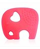 Aditi Toys Soft Silicone Teether for 6 to 18 Months, Non Toxic BPA Free Teething Toy for Babies with Textured Surface for Soothing Gums, 100% Food Grade Elephant Shape Teether for Babies. (Colors As Per Availability)