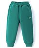 Little Kangaroos Cotton Knit Full Length Lounge Pant Solid - Teal Blue
