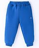 Little Kangaroos Cotton Knit Full Length Lounge Pant Solid - Royal Blue