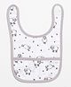 Aariro Organic Cotton Classic Muslin Bib Counting Sheep