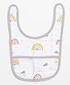 Aariro Organic Cotton Classic Muslin Bib Rainbow