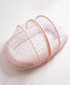 Aariro Organic Cotton Cozy nest Flamingo With Mosquito Net (0-8 Months)