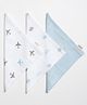 Aariro Organic Cotton Muslin Washcloth Dream Big  Set of 3