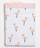 Aariro Organic Cotton Nursing Apron Tropical Flamingo