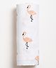 Aariro Organic Cotton Swaddle Flamingo