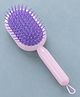 Hair Brush With Air Cushion & Bear Design - Purple