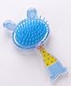 Hair Brush With Air Cushion & Kitty Design - Blue