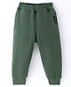 Little Kangaroo Full Length Solid Colour  Fleece & Woollen Bottom - Olive Green