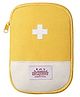 House of Quirk First Aid Bag,Empty First Aid Pouch,Mini Portable Medical Bag for Outdoor Camping Hiking Travel Emergency,Multifunction Emergency Medicine Storage (Yellow)