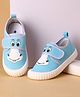Cute Walk by Babyhug Casual Shoes with Velcro Closure Cow Print - Blue