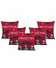 AAZEEM Digital Printed Cushion Cover - Set of 5