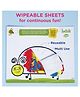Dabble Reusable colouring sheets and Mini Finger Paint Combo for kids 3 years