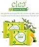 Clea Lemon and Tulsi Cleansing and Makeup Remover Face Wipes - 25 Wipes per Pack | Pack of 2