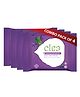 Clea Lemongrass and Lavender Refreshing Face Wipes - 8 Wipes per Pack (Pack of 4)