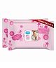 GINNI Baby Wipes Cleansing Wipes With Aloe Vera & Jojoba Oil - 60 Wipes per Pack (Pack of 2)