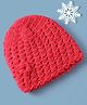 Babyhug Woollen Crochet Knitted Design Cap - Red