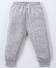Babyhug Full Length  Thermal Bottom Wear Solid - Light Grey