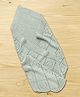 Babyhug Premium Cotton Knitted Blanket - Grey