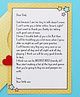 Oye Happy Letter for New Dads- White &  Yellow