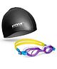 Viva Swimming VIVA-10 Goggle+Cap+EP Set For Swimming Outdoor UV Protection Anti-Fog
