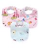 JARS Collections Sleeveless Waterproof Printed Apron Bib Pack of 3  Multicolour