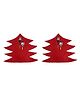 Li'll Pumpkins Tree Cutlery Mat - Red