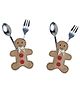 Li'll Pumpkins Gingerman Cutlery Pocket - Beige