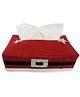 Li'll Pumpkins Santa Tissue Box Holder - Red