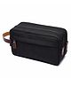 House of Quirk Toiletry Bag for Men and Women Portable Travel Shaving Dopp Kit Water-Resistant Cosmetic Bag Travel Organizer Storage for Accessories (Black)