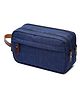 House of Quirk Toiletry Bag for Men and Women Portable Travel Shaving Dopp Kit Water-Resistant Cosmetic Bag Travel Organizer Storage for Accessories (Dark Blue)