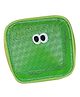 House of Quirk Cute Eye Mesh Cosmetic Bags, Makeup Bags Travel Makeup Organization Case, Makeup Brush Lipstick Case Storage Toiletry Bags (Green)