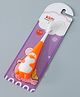 Tooth Brush with Ultra Soft Bristles Seal Fish Design - Orange