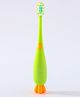 Tooth Brush with Ultra Soft Bristles Carrot Design - Green