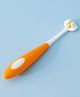 Tooth Brush with Ultra Soft Bristles with Paw Design - Orange
