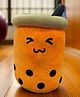 Shritoys Bubble tea plush 14INCH plush Toy for Kids | Washable, orange Color-30cm (Pack of 1)