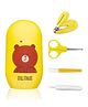 Dr Dad Baby Nail Trimmer Grooming Scissors & Nail Clipper Set Kit Manicure Set of 4 Pcs with Box Kids Nail Cutter (Color May Vary)