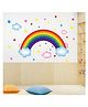 Jaamso Royals Cartoon Colored Rainbow Kids Room Decor Wall Sticker