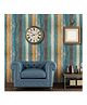 Jaamso Royals European Wind Simulation Retro Striped Kids Room Decor Wallpaper