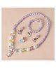 SYGA Pack of 5 Jewelry Set Flower Pearl Design - Multicolor