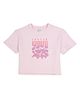 GINI & JONY Half Sleeves Floral Printed Tee - Pink