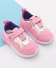 Cute Walk by Babyhug Velcro Closure Sneakers - Light Pink