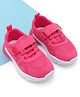 Cute Walk by Babyhug Sneaker Shoes with Velcro Closure - Fuchsia
