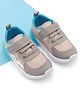 Cute Walk by Babyhug Sneaker with Velcro Closure - Grey