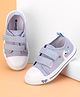 Cute Walk by Babyhug Casual Shoes With Velcro Closure and Swan Embroidery - Blue