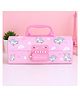 SVE Suitcase Style Pencil Box With Code Lock and Large Capacity Multi-Layer Multi-Function Storage Bag Secret Compartment Pencil Box