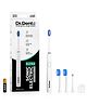 Dr.Dento Ultra Sonic Electric Toothbrush | 2 Modes, 120 Days Battery Life | AAA Powered | 3 Brush Heads + 1 Interdental Brush Head | 1 Year Warranty | Ideal for Men, Women & Kids