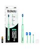 Dr.Dento Ultra Sonic Electric Toothbrush | 2 Modes, 120 Days Battery Life | AAA Powered | 3 Brush Heads + 1 Interdental Brush Head | 1 Year Warranty | Ideal for Men, Women & Kids