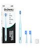 Dr.Dento Neo Sonic Electric Toothbrush | Soft DuPont Bristles | 2 Brush Heads & Cover | 120 Days Battery Life | AAA Powered | Eco-Friendly Design for Unisex Adults | Ocean Blue- Electric Toothbrush
