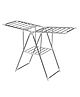 COZY VIBES Drying Rack Wing Type Floor Multi-Function Folding Drying Rack Indoor Balcony Stainless Steel Drying Rack- PACK OF 1