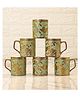 Femora Ceramic Gloden Tea Cup